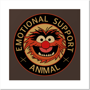 Emotional Animal Support Posters and Art